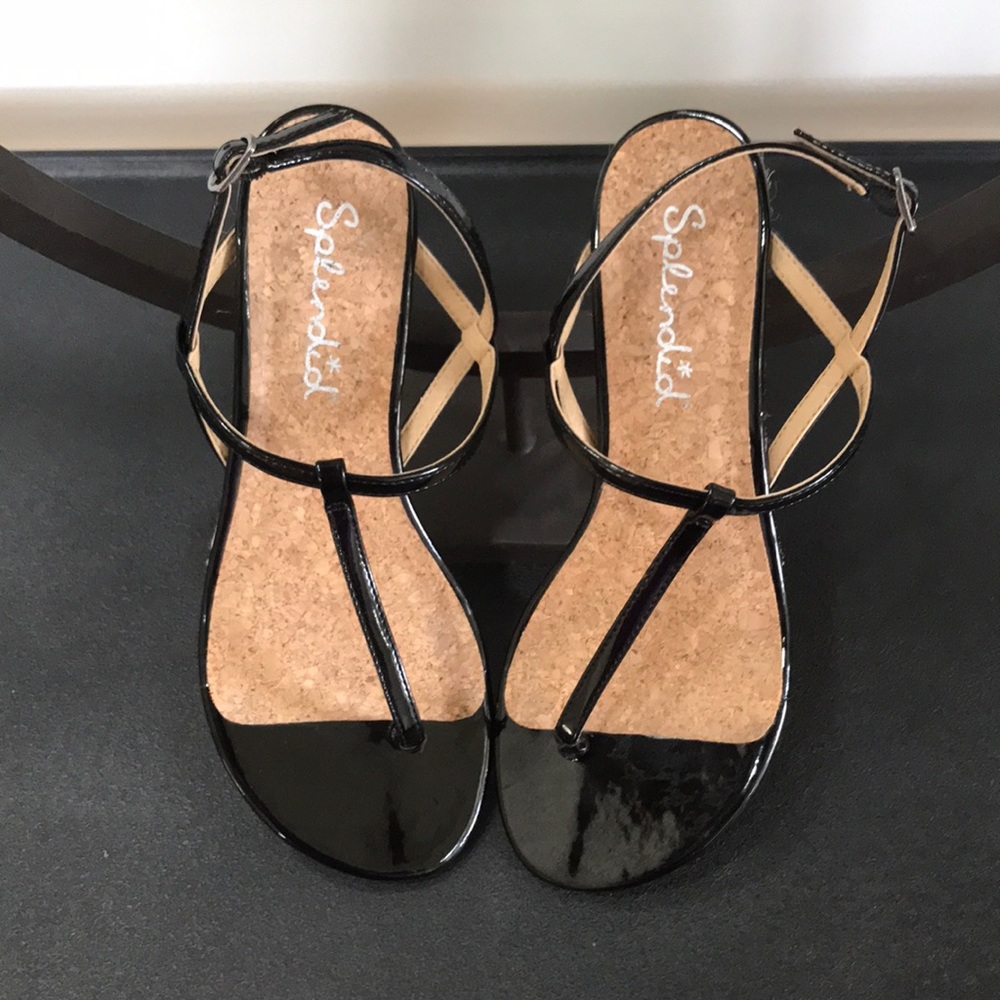 Like New Splendid Edgewood T-Strap sandals